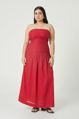 Florence Dress - Cherry
