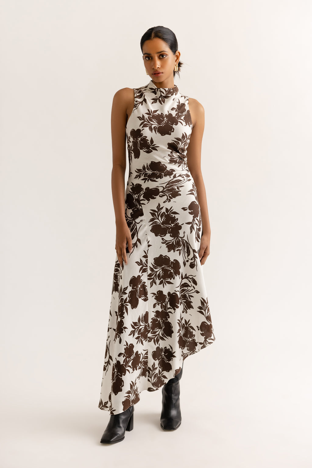 Jordan Dress - Black Floral
