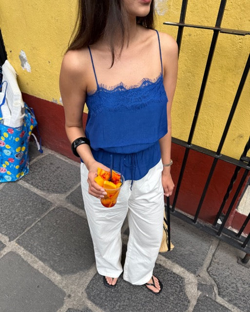 Aviya top blue