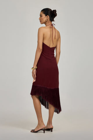 Astoria Dress - Poppy Rouge