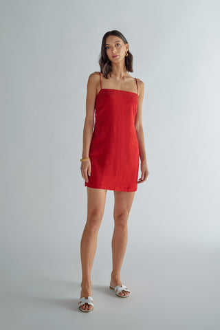 Brava Dress - Red | Rescue