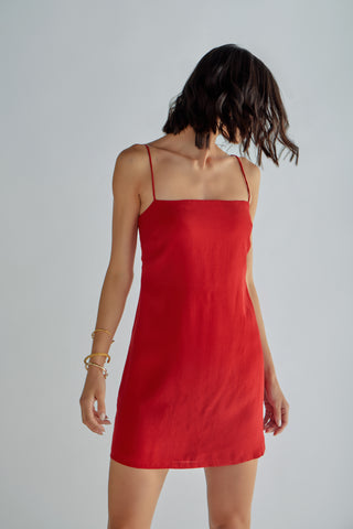 Brava Dress - Red | Rescue