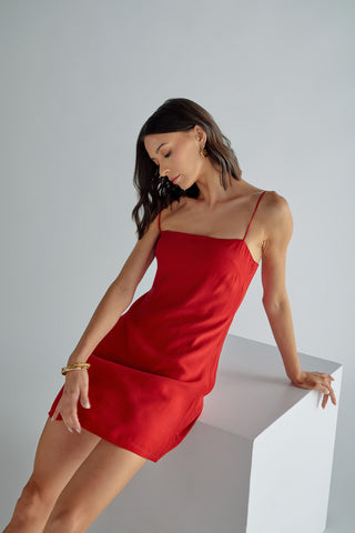 Brava Dress - Red | Rescue