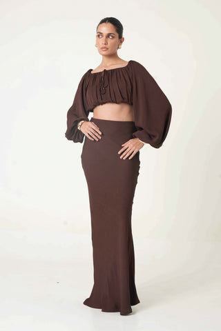 Cairo Top - Dark Walnut | Sample