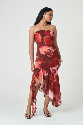 Calais Dress - Poppy