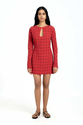 Cassis Dress - Carmen Dot