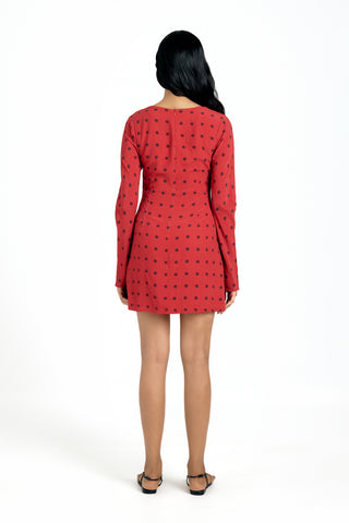 Cassis Dress - Carmen Dot