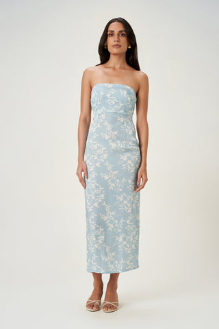 Charlotte Dress - Sky