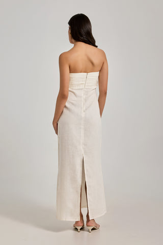Como Dress - White