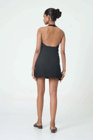 Elba Dress - Black | Sample