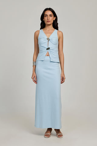 Evia Top - Baby Blue