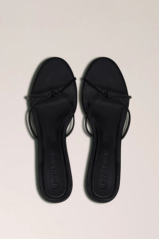 Kayla Heeled Sandal - Black