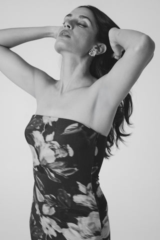Matera Dress - Moonlit Bloom