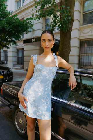 May Mini Dress - Sky | Rescue
