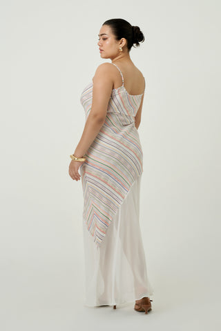 Noosa Dress - Woven Stripes