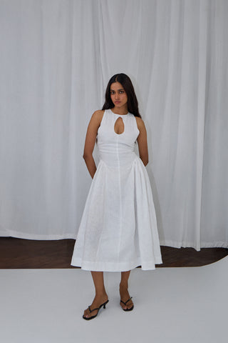 Pisa Dress - White