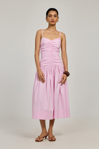 Roberta Dress - Rose Shadow