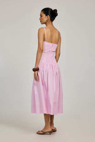 Roberta Dress - Rose Shadow