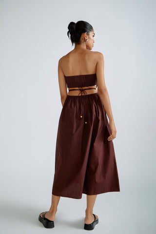 Savannah Dress - Chocolate | Rescue