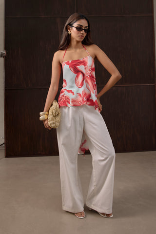 Selani Top - Corallo Floral