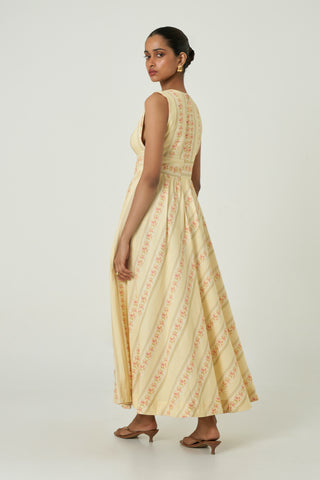 Soleil Dress -Floral Trail