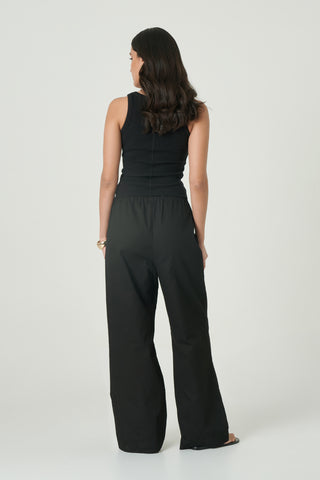 Ribbed Tank Top - Black