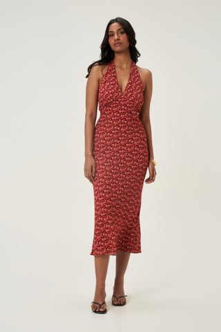 Turin Dress - Scarlatta